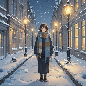 看见冬天的雪就想起了你-罗艺国