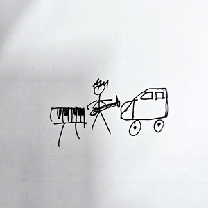 강남 한가운데 모닝 한대