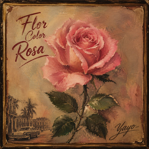 FLOR COLOR ROSA