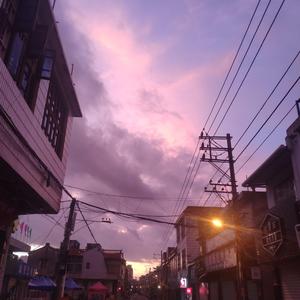Early morning on earth