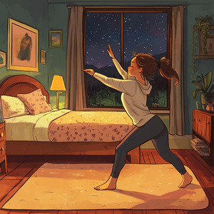 月夜のリラックス