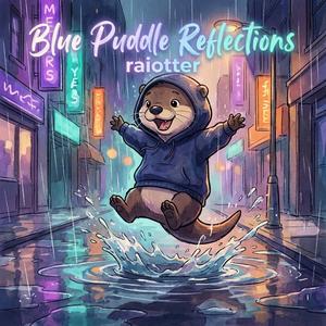Blue Puddle Reflections