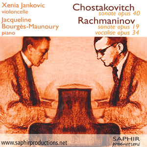Cello and piano sonata in D minor, op. 40 Allegro ma non troppo