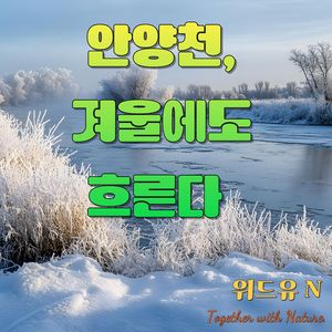 안양천, 겨울에도 흐르다