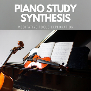 Harmonious Study Notes: Piano's Meditative Resonance