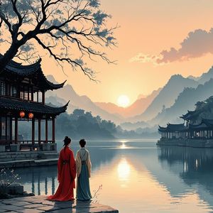 菀柳系离舟