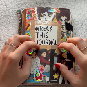 Wreck This Journal Flip Through Pt. 7