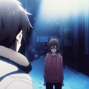 明明雪特别特别大//我的脸却好烫