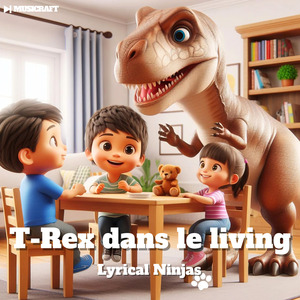 T-Rex dans le living
