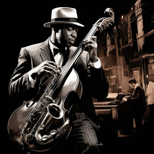 Neon Jazz Reflections