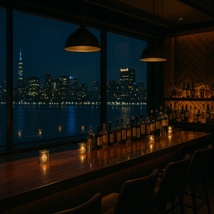 夜更けのグラス