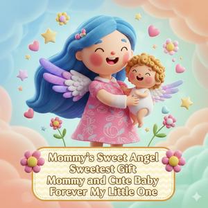 Mommy’s Sweet Angel Sweetest Gift Mommy and Cute Baby Forever My Little One