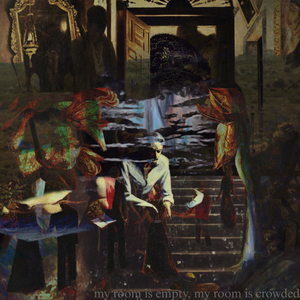 clown, thief, ladder, setting sun, rising moon