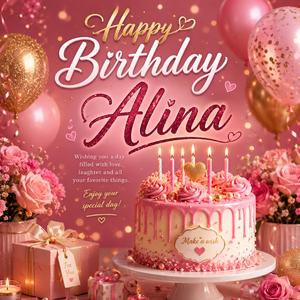 Happy Birthday Alina Party Song