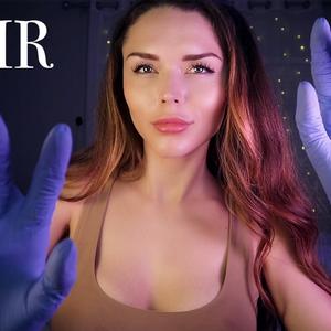 TINGLY GLOVE SOUNDS Hand Movements Face Touching Pt.2