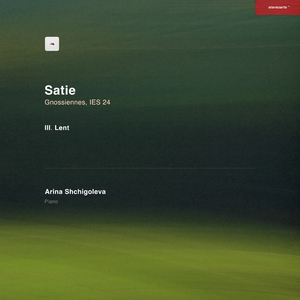 Gnossiennes, IES 24: 3. Lent