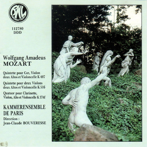 Quintette pour cor, violon, 2 altos et violoncelle in E-Flat Major, KV 407:II. Andante
