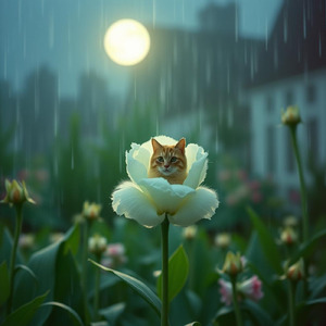 ミルクと月の花