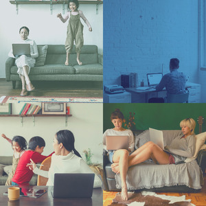 温和在家工作梦想