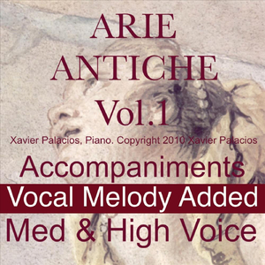 O del mio dolce ardor in G minor (original key), Melody Added
