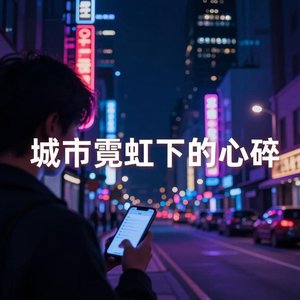 城市霓虹下的心碎