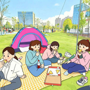 锦溪闺蜜周末帐篷歌-睿知·汀容