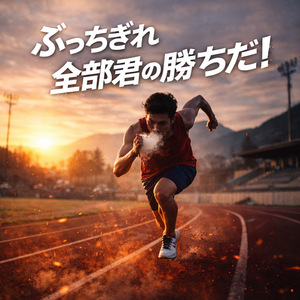 ぶっちぎれ全部君の勝ちだ！