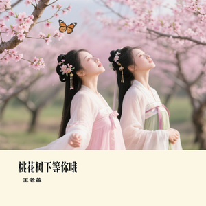 桃花树下等你哦