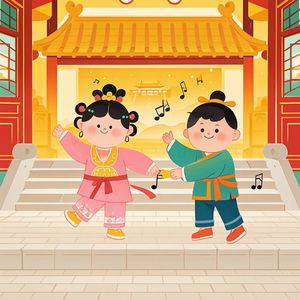 国学成语儿歌《百尺竿头》