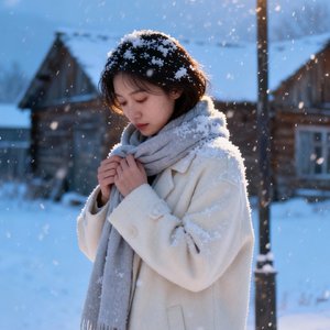 雪落满肩的思念