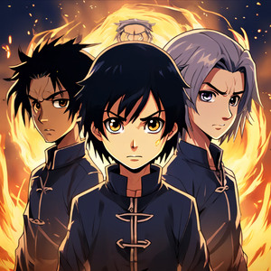 炎の絆 (Flames of Bond) by @illianag101803
