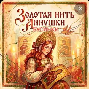 ЗОЛОТАЯ НИТЬ АННУШКИ БУСИНКИ