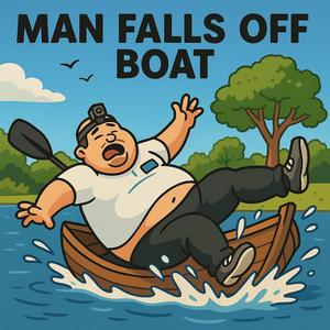 Man FALLS off BOAT