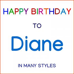 Happy Birthday To Diane - Classical