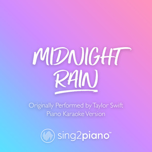 Midnight Rain (Shortened) [Originally Performed by Taylor Swift] (Piano Karaoke Version)