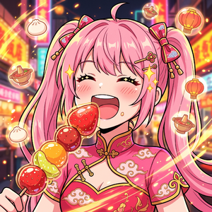 中国美味しい！私の愛！