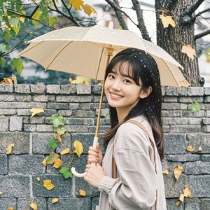 快乐的小女孩
