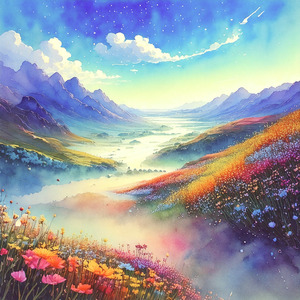 Whispers of Sky, Wind, and Flowers