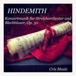 Konzertmusik für Streichorchester und Blechbläser, Op.50: 1. Erster Teil: Mäßig schnell, mit Kraft