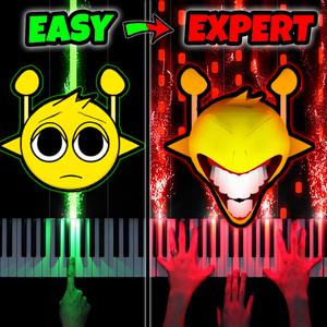 Incredibox Sprunki Sounds on Piano