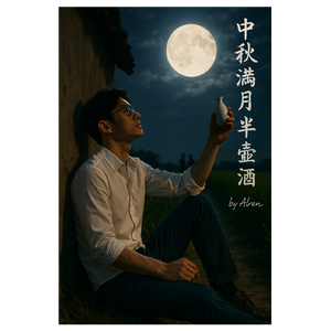 中秋滿月半壺酒｜🌕 Meow Music Asia 月來月鄉🌕 by 🔱AL ren