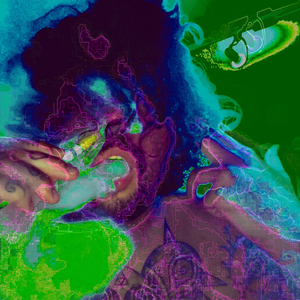 floating on the floor