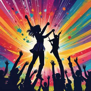 กำมือขึ้นแล้วหมุนๆ (Cheerleader Dance Remix)