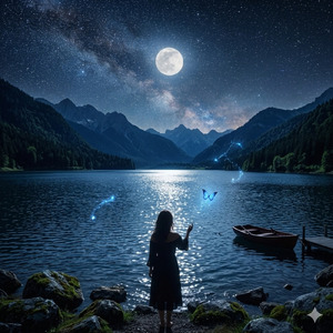 蒼い蝶と月光の君 (Moonlight Ballad Ver.)