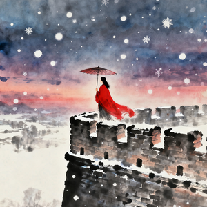 《暮雪》