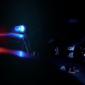 Les contours a la craie blanche