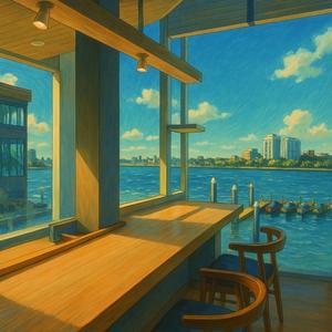 한강에서 행복한 시간