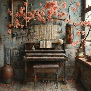 Flujo Meditativo Tranquilo Del Piano