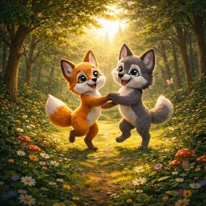 Tancovala babka s dedkom