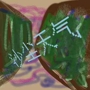 闷雷在雨里敲着编钟，城市春天的绿色更深更混沌了